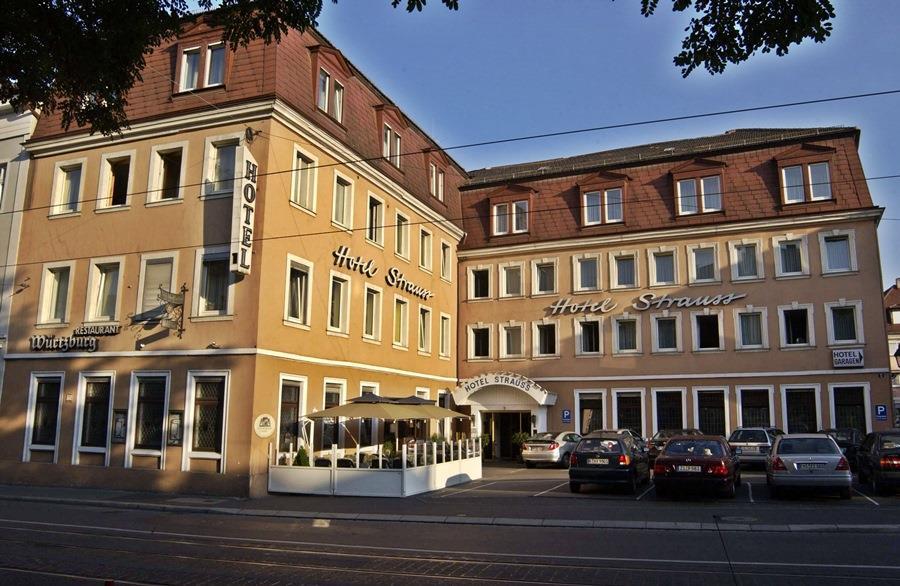 City Partner Hotel Strauss Wurzburgo Exterior foto