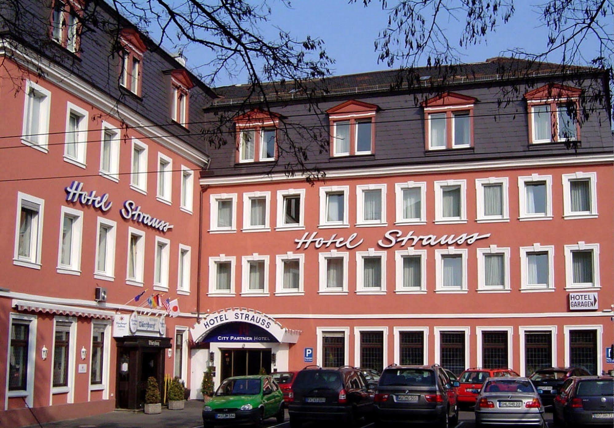 City Partner Hotel Strauss Wurzburgo Exterior foto